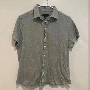 Robert Barakett Fairhope Knit Button-Up Shirt